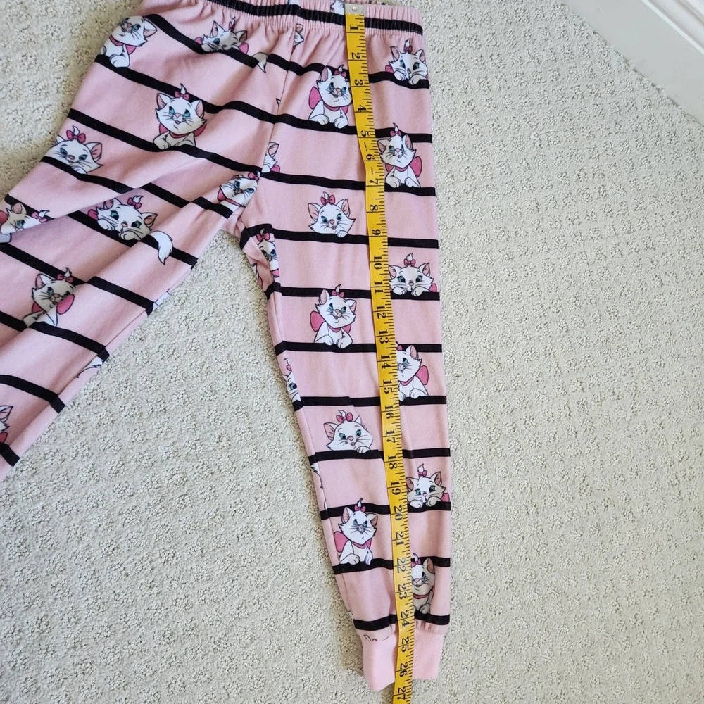 Disney Aristocats Cat Pajama Pants‎ Girls Size 5/6 Pink